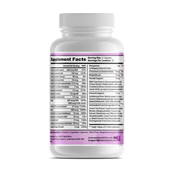 Pure Multi-Vitamins Womens - Image 3