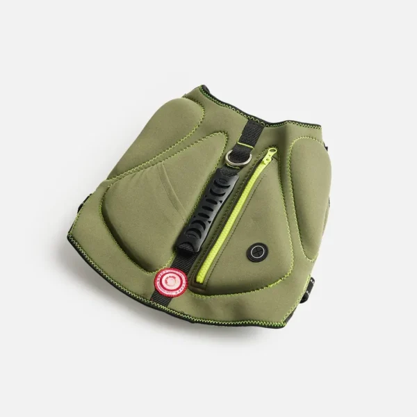 Neoprene Dog Life Jacket-Khaki - Image 5