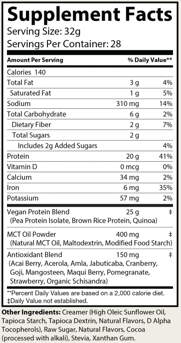 Pure Plant Protein - Chocolate - Image 4