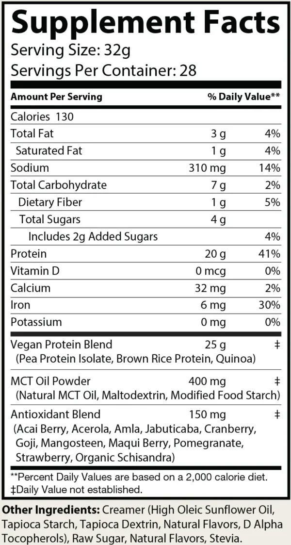 Pure Plant Protein - Vanilla - Image 4