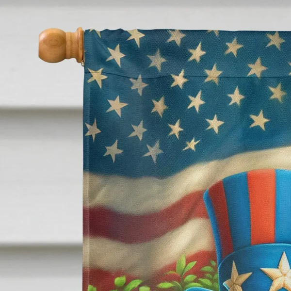 All American Chesapeake Bay Retriever House Flag - Image 3