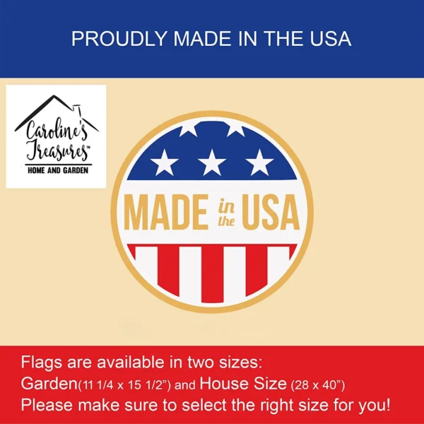 All American Rottweiler Garden Flag - Image 4