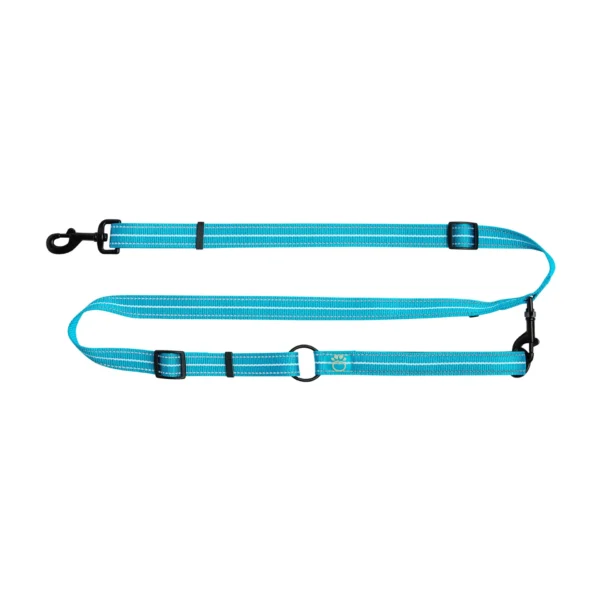 Reflective Leash - EEZY-6 - Neon Blue - Image 2