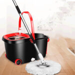 Hand-free Housework Cleaning Utensils Wet And Dry Mop Bucket