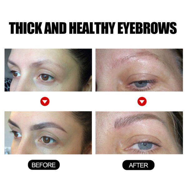 EELHOE Eyebrow Liquid Dark Thick Natural Oil Eyebrow Repair Mild Moisturizing Treatment - Image 4