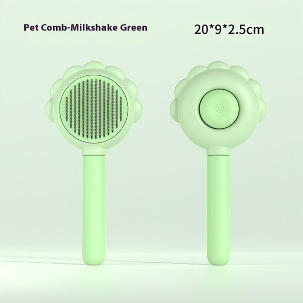 2 In 1 Self Cleaning Dog Brush Comb With Spray Pets Grooming Hair Remover Combs Brush Floating Hair Pet Grooming Brush Pet Products - Image 9