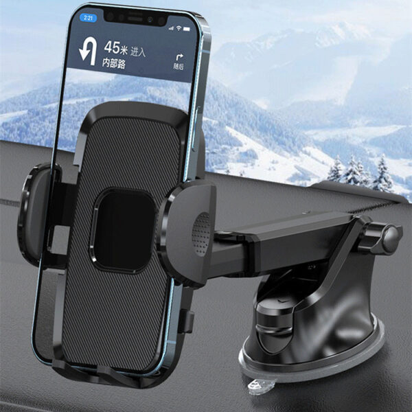 Multifunctional Car Phone Holder Windshield Gravity Sucker Mobile Phones Stand For IOS And Android Support Cellphone - Image 3