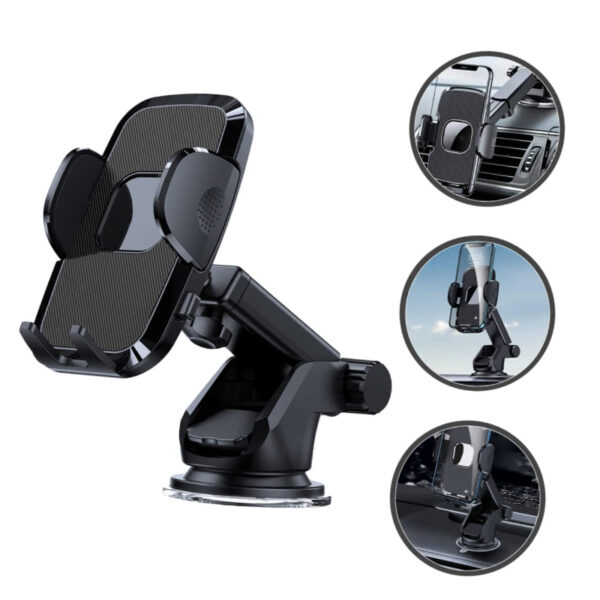 Multifunctional Car Phone Holder Windshield Gravity Sucker Mobile Phones Stand For IOS And Android Support Cellphone - Image 7