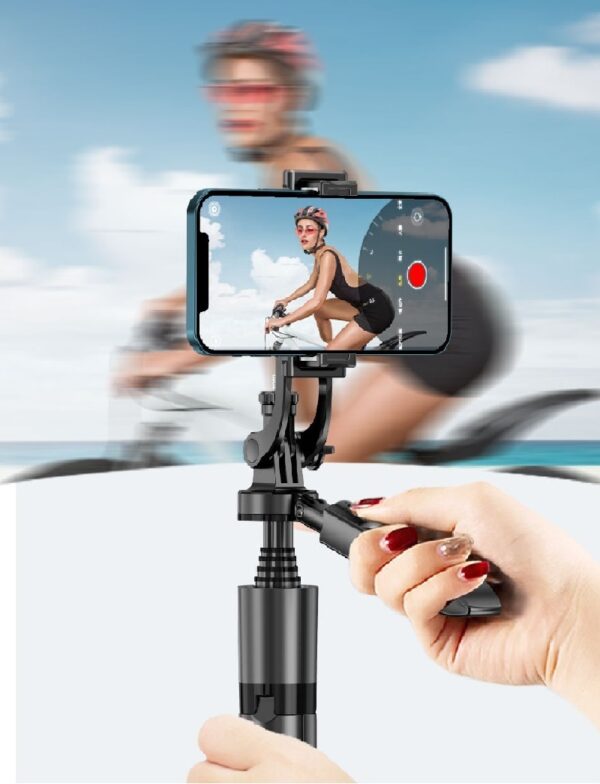 360 Auto Face Tracking Gimbal AI Smart Gimbal Face Tracking Auto Phone Holder For Smartphone Video Vlog Live Stabilizer Tripod - Image 10