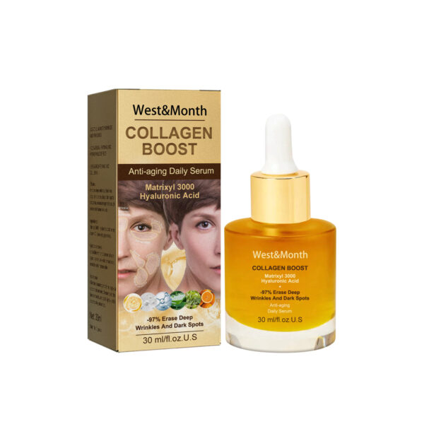 West&Month Collagen Anti Wrinkle Essence To Fade Spots, Repair Skin Barrier, Moisturize And Moisturize - Image 6